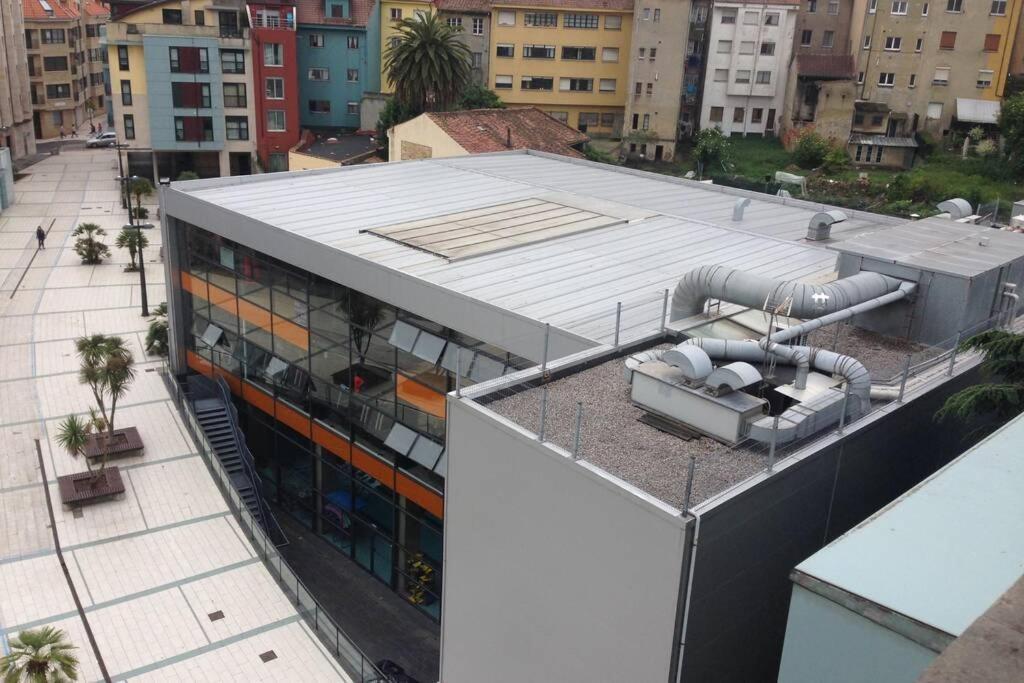 Ferienwohnung Atico Centro Oviedo 3Hab+Garaje+Terraza+Wifi Exterior foto